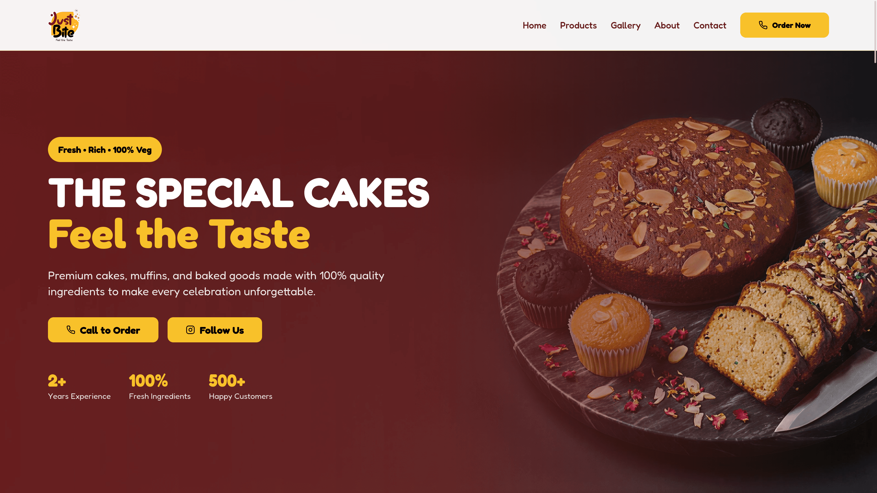 A gallery image for Just Bite Cakes