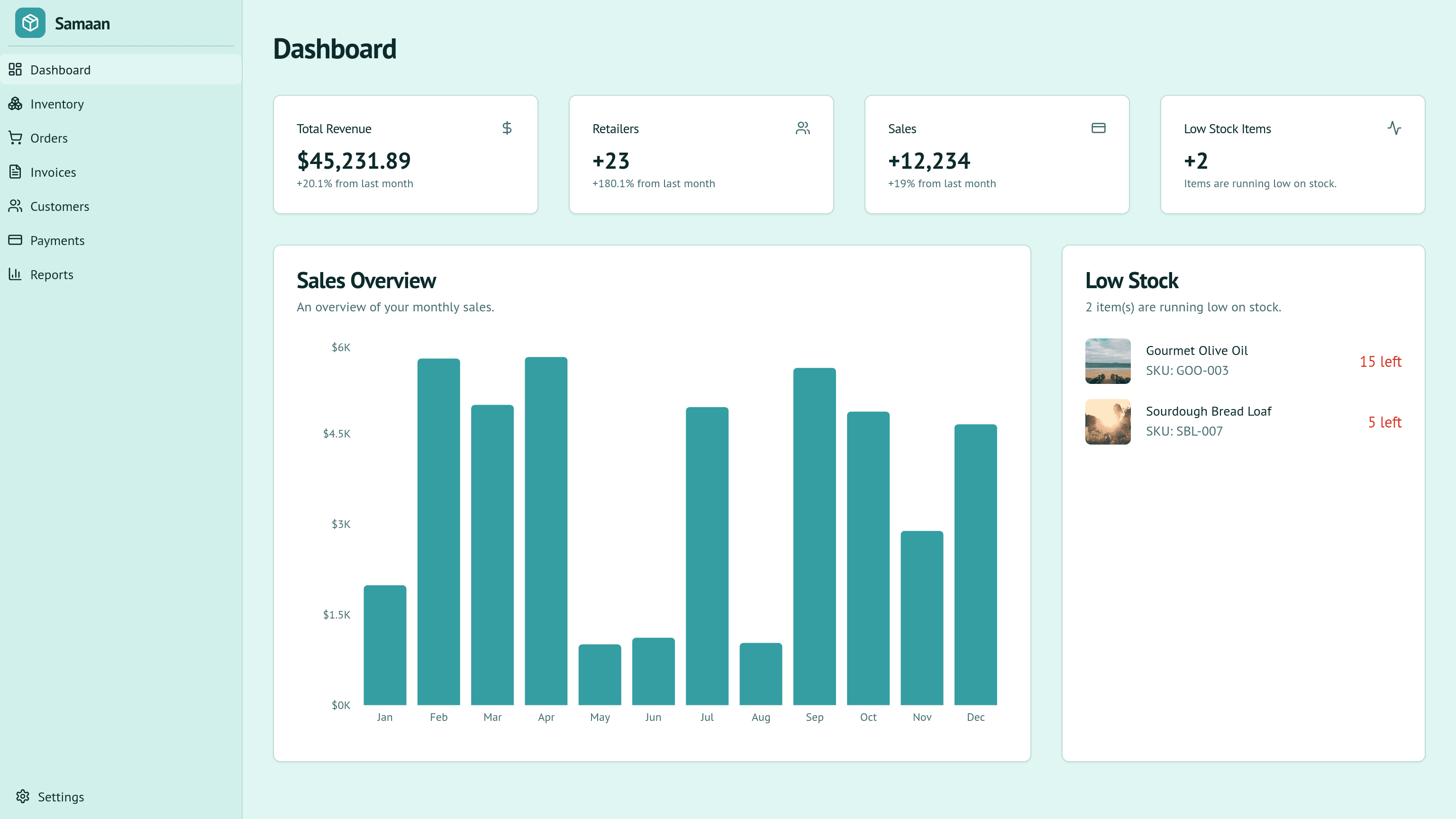 Samaan App Screenshot 1